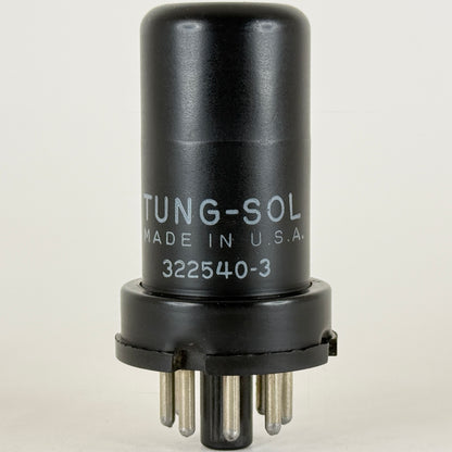 (1) Tested 1955 Tung Sol 6AC7 Tube Code 540-3 Sharp Cutoff Metal Pentode Tube