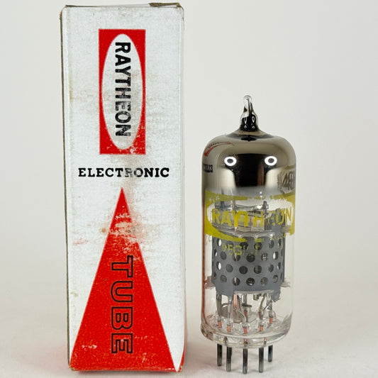 (1) Tested Raytheon 4EH7 LF183 Tube with Box Code P03 Made in Japan Pentode Tube