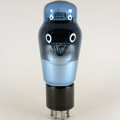 (1) Tested Blue Arcturus Type 59 Tube TALL Bottle Engraved Base Vacuum Tube