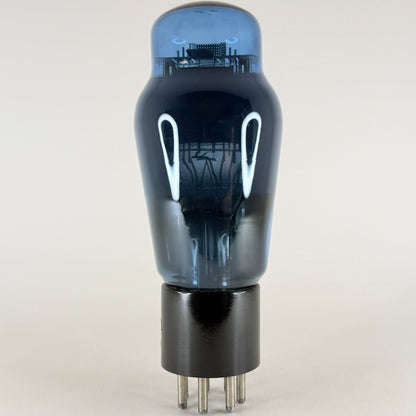 (1) Tested Blue Arcturus Type 59 Tube TALL Bottle Engraved Base Vacuum Tube