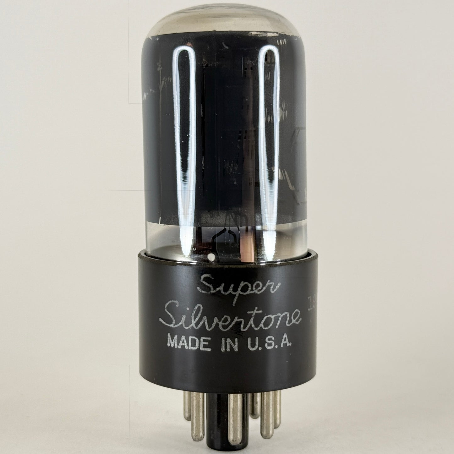 (1) Tested Super Silvertone 6AC5GT/G Tube Code 19X Silvertone 6AC5 GT G Tube