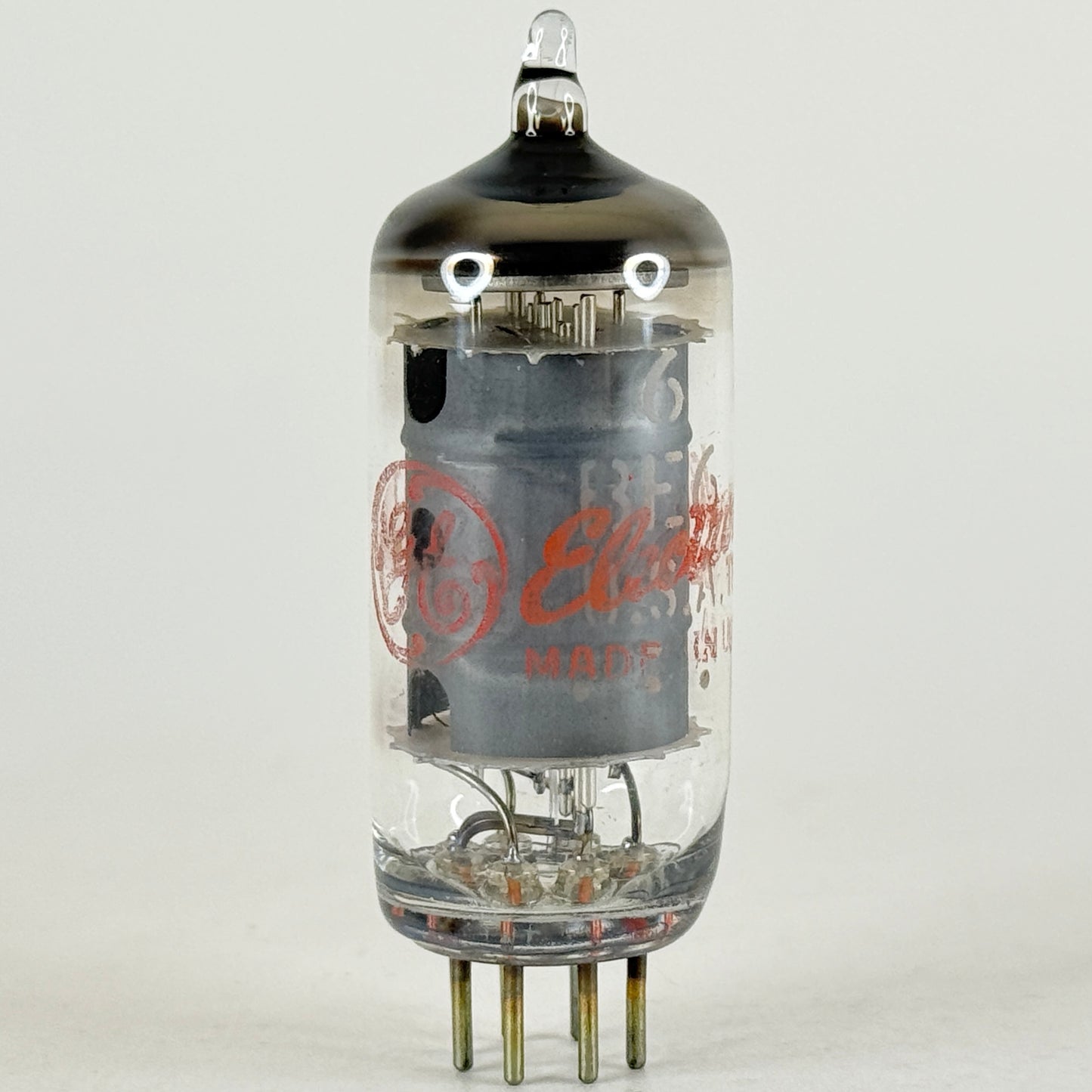 (1) Tested 1963 GE 6BE6 Tube with Box General Electric Red Letters Code 63-17