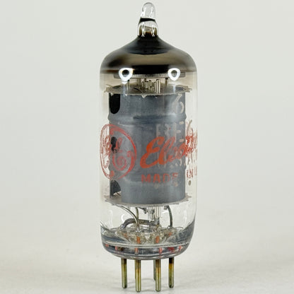 (1) Tested 1963 GE 6BE6 Tube with Box General Electric Red Letters Code 63-17