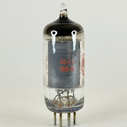 (1) Tested 1963 GE 6BE6 Tube with Box General Electric Red Letters Code 63-17