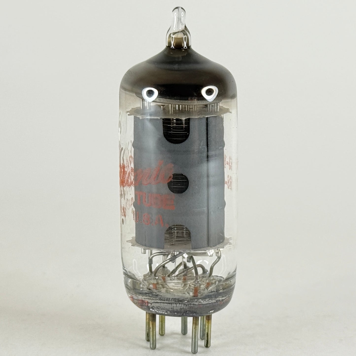 (1) Tested 1963 GE 6BE6 Tube with Box General Electric Red Letters Code 63-17