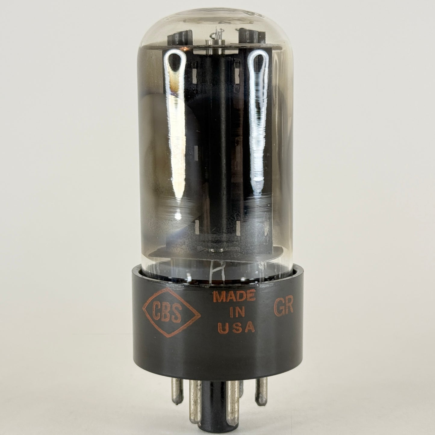 (1) Tested Strong CBS 6AU4GT Tube Date Code GR 6AU4 GT Half Wave Rectifier Tube
