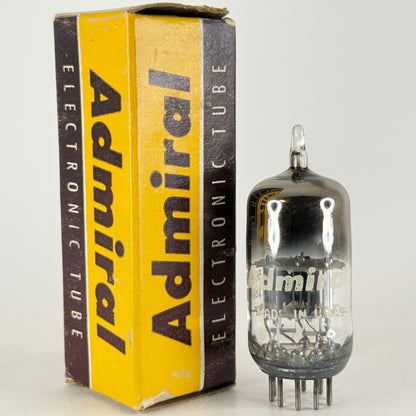 (1) Tested Admiral 6BJ7 Tube with Box Date Code 59-26 GE EIA Triple Diode Tube