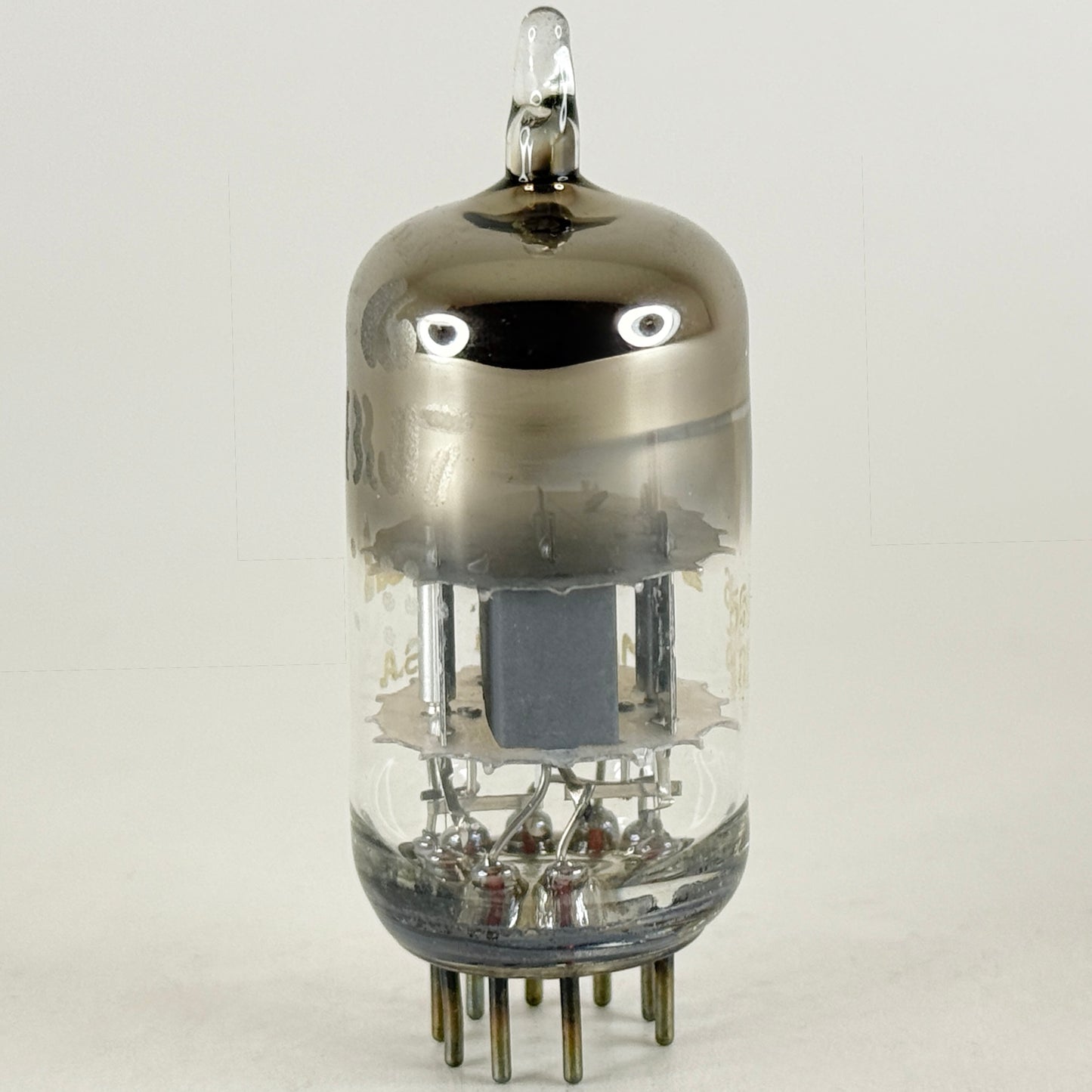 (1) Tested Admiral 6BJ7 Tube with Box Date Code 59-26 GE EIA Triple Diode Tube