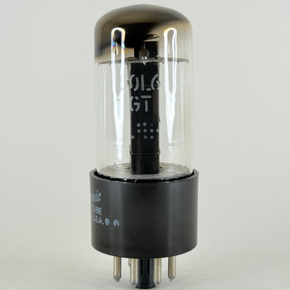(1) Tested GE 50L6GT Tube Code 57-52 General Electric 50L6 GT Beam Power Tube