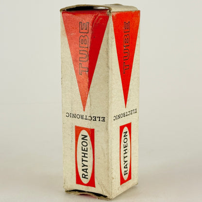 (1) Tested Raytheon Uniline 6CB6A Tube with Box Date Code M22 Pentode Tube