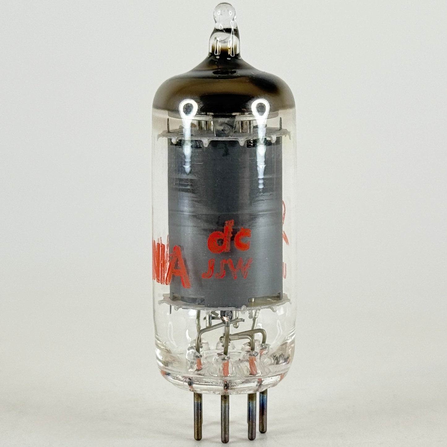 (1) Tested Sylvania 6HZ6 Tube with Box Red Letters Date Code dc JJW Pentode Tube