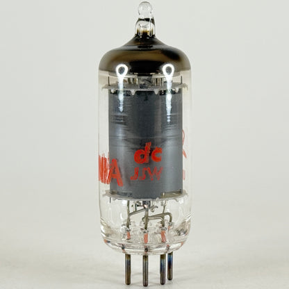 (1) Tested Sylvania 6HZ6 Tube with Box Red Letters Date Code dc JJW Pentode Tube