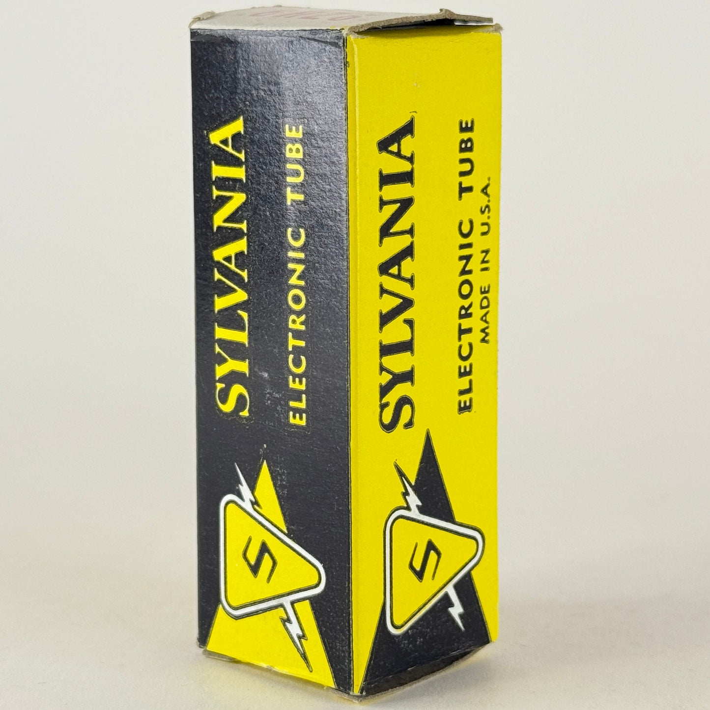 (1) Tested Sylvania 6HZ6 Tube with Box Red Letters Date Code dc JJW Pentode Tube
