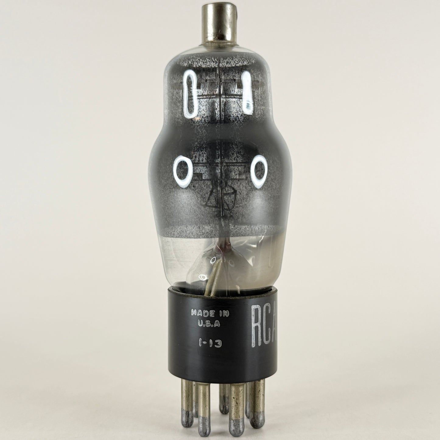 (1) Tested RCA 6A7 Tube Date Code 1-13 Pentagrid Converter Tube