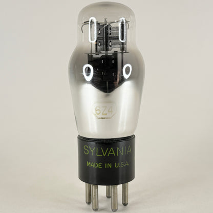(1) Tested Sylvania 84/6Z4 Tube Date Code 73R Type 84 6Z4 Rectifier Tube