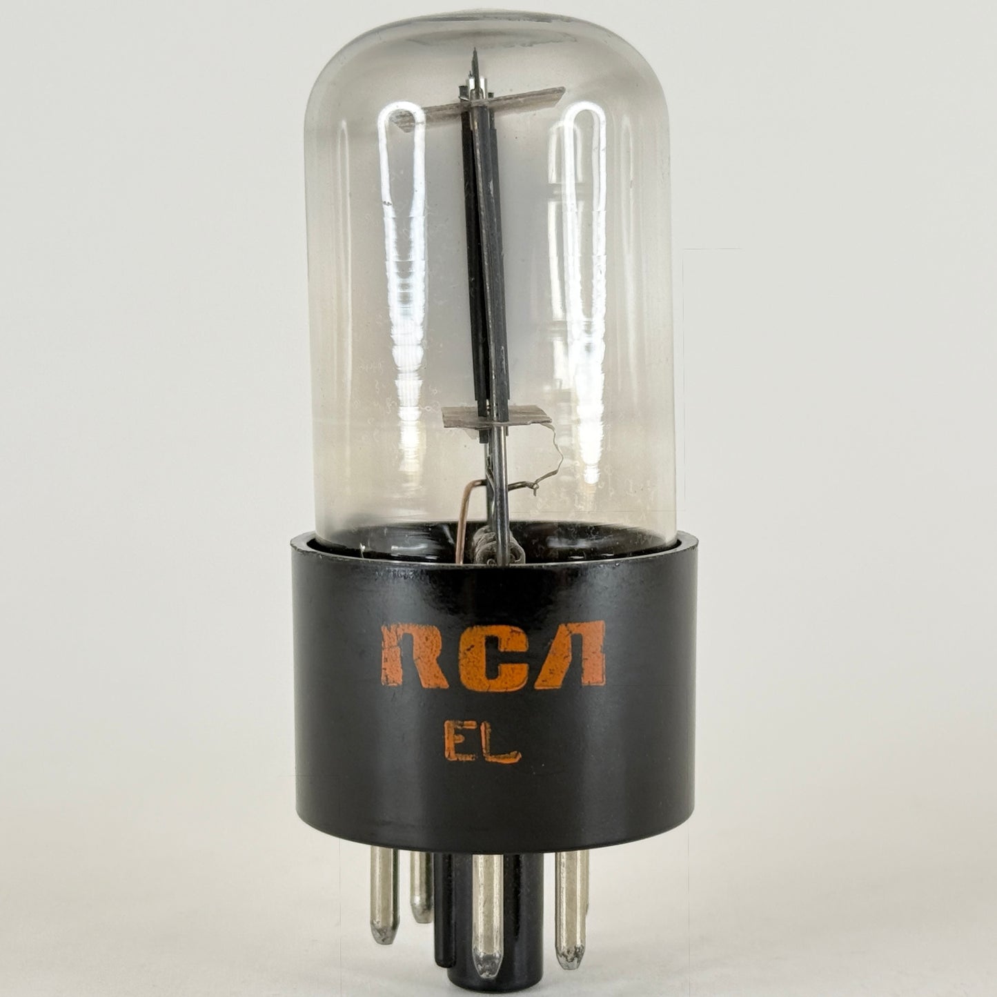 (1) Tested Strong RCA 6X5GT Tube Date Code EL 6X5 GT Full Wave Rectifier Tube