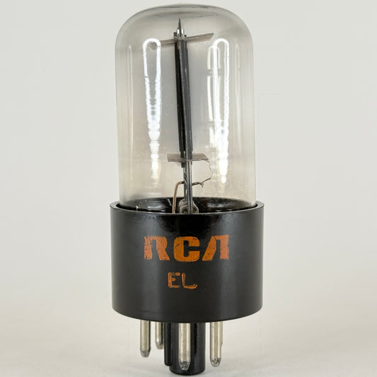 (1) Tested Strong RCA 6X5GT Tube Date Code EL 6X5 GT Full Wave Rectifier Tube