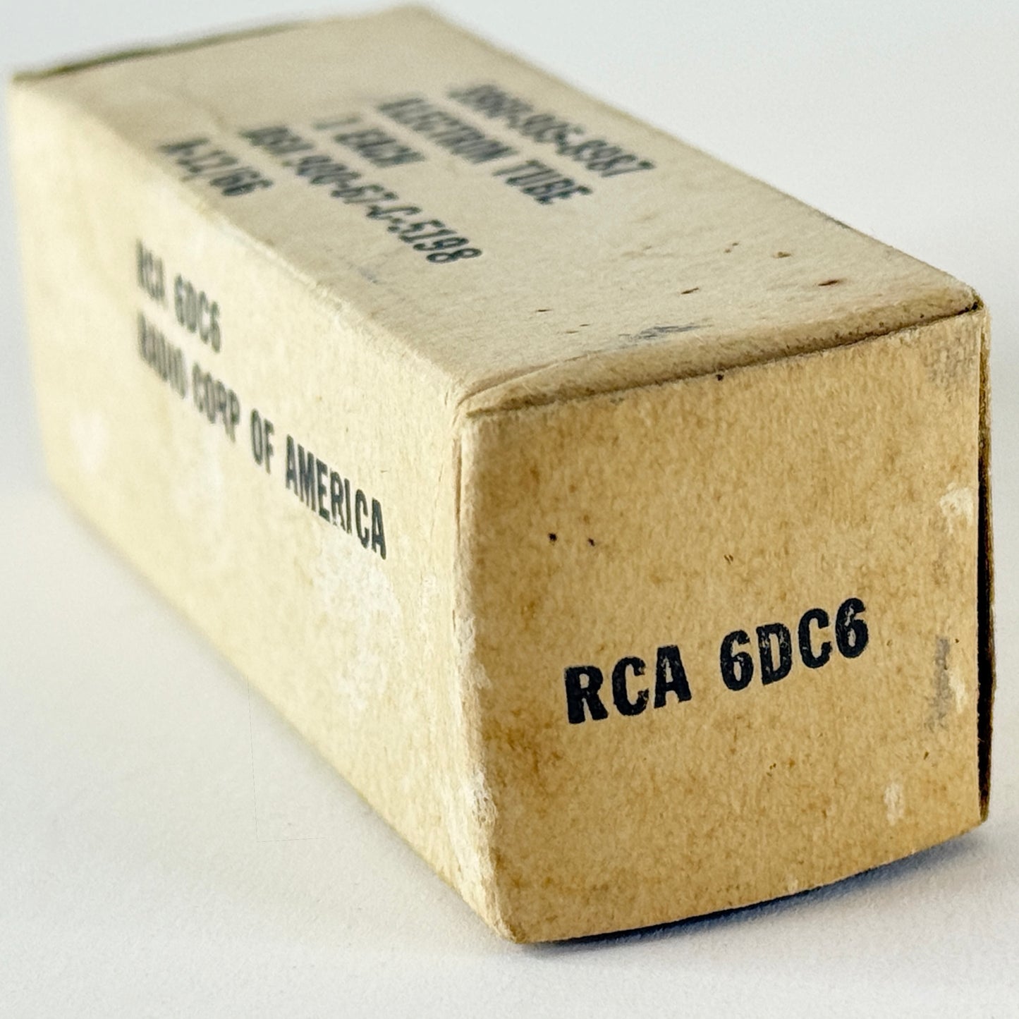 (1) Tested 1966 RCA 6DC6 Tube with Original Box Sharp Cutoff Pentode Vacuum Tube