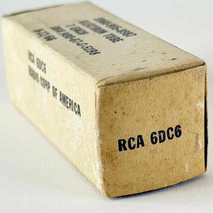 (1) Tested 1966 RCA 6DC6 Tube with Original Box Sharp Cutoff Pentode Vacuum Tube