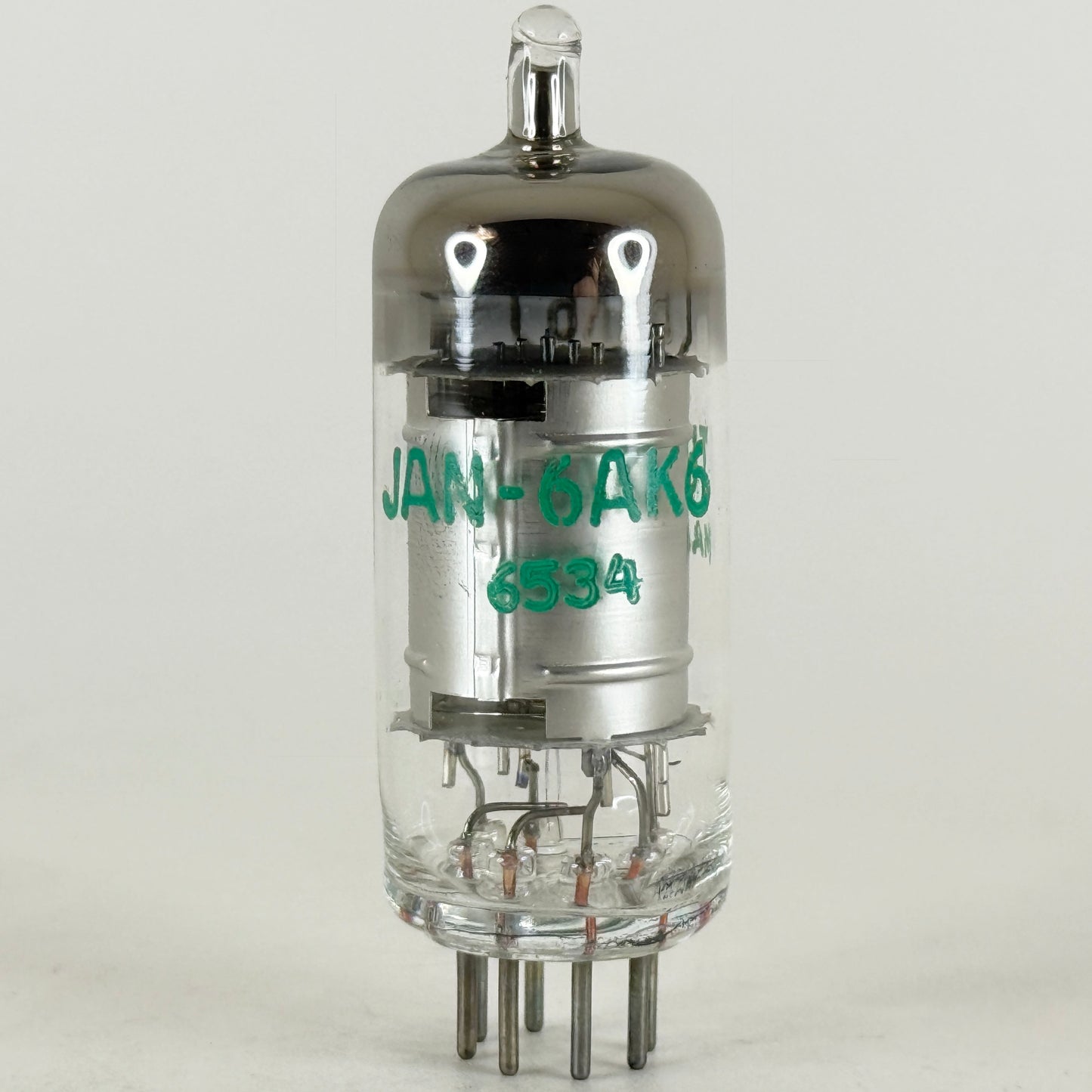 (1) Tested 1965 Tung Sol JAN 6AK6 Tube with Box Code 6534 Mil Spec Power Pentode