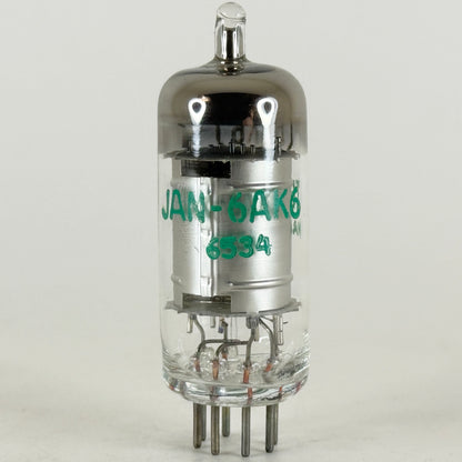 (1) Tested 1965 Tung Sol JAN 6AK6 Tube with Box Code 6534 Mil Spec Power Pentode