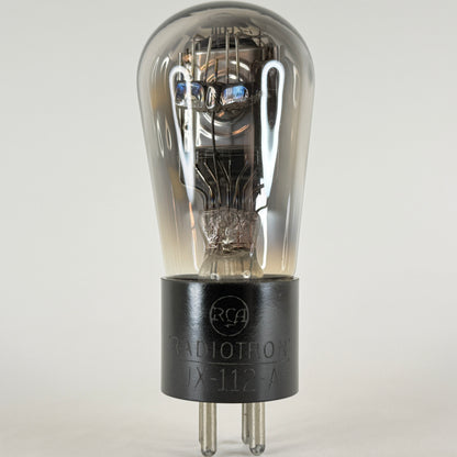 (1) Tested Strong RCA UX 112A Tube UX-112-A Type 12A Tube Engraved Globe Tube