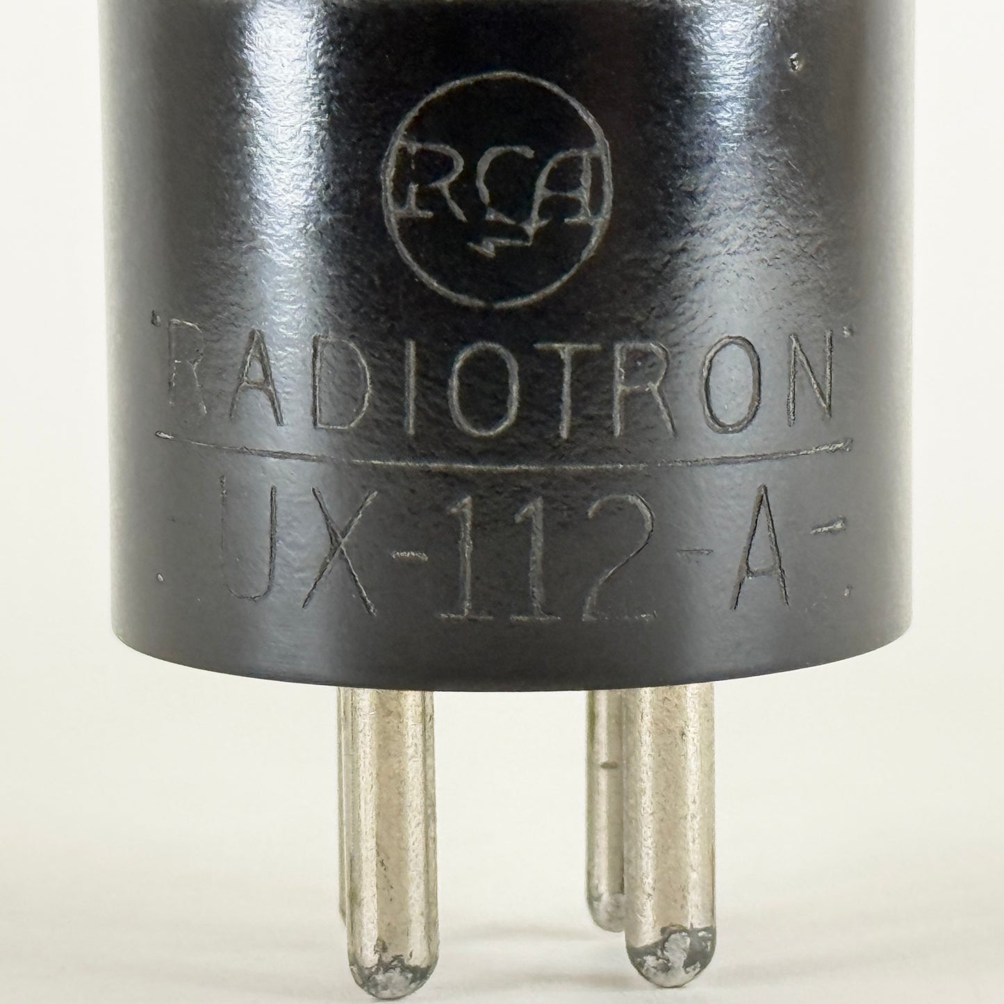 (1) Tested Strong RCA UX 112A Tube UX-112-A Type 12A Tube Engraved Globe Tube
