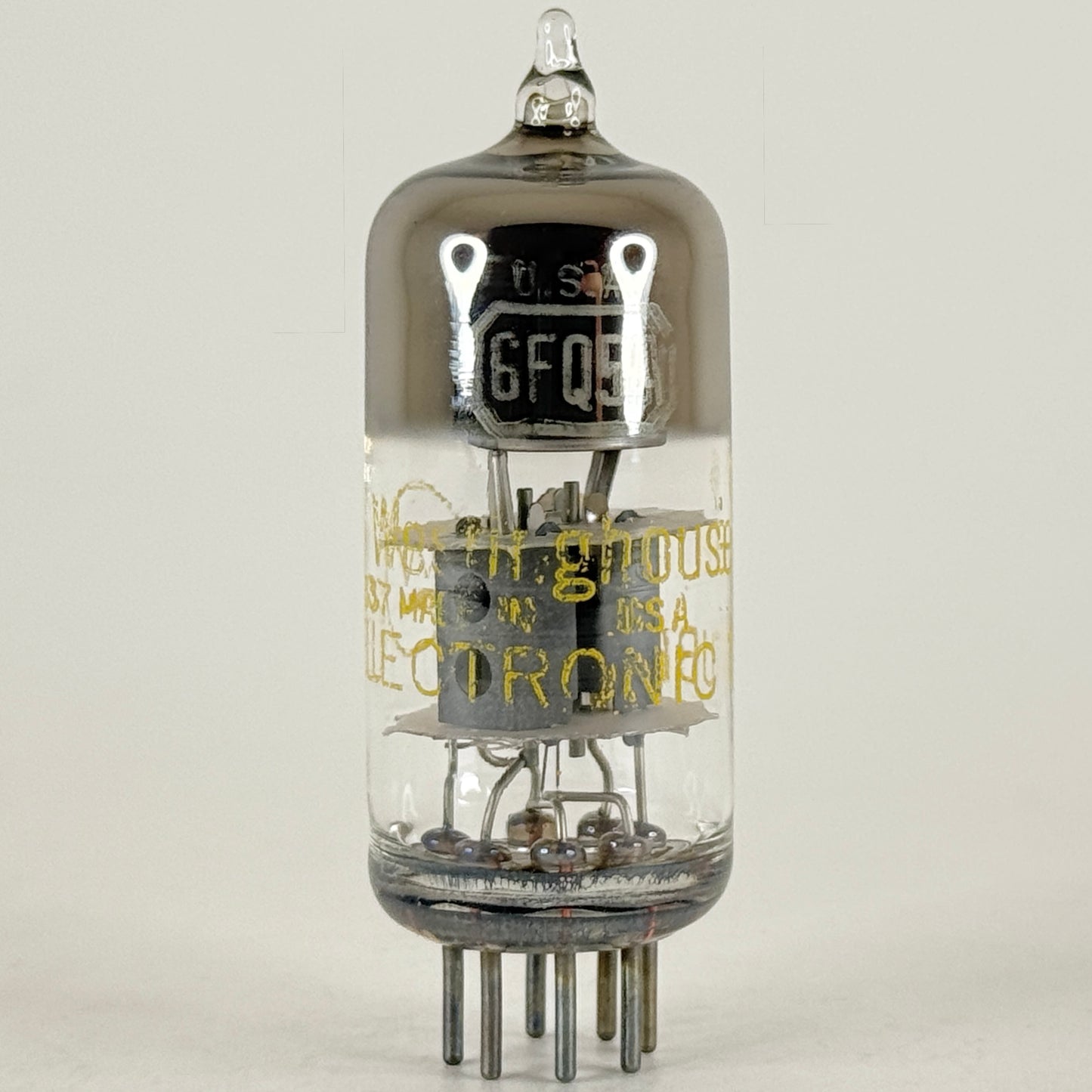 (1) Tested Westinghouse 6FQ5A Tube 6FQ5 A High Mu Triode Vacuum Tube