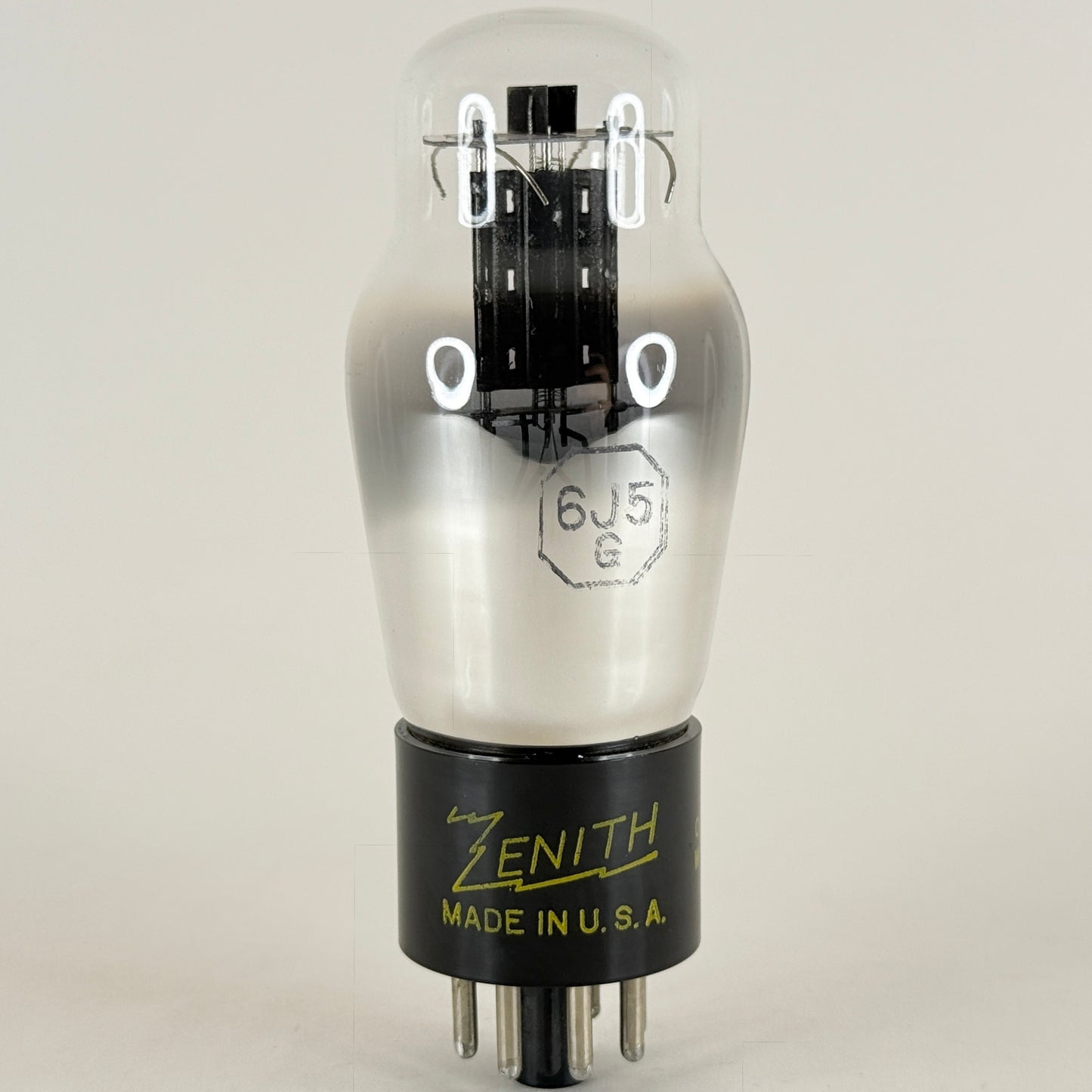 (1) Tested Strong Zenith 6J5G Tube Date Code 0W Amplifier Triode Vacuum Tube