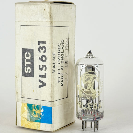 (1) STC Standard Telephone and Cable VLS631 Tube Thermal Relay Delay with Box