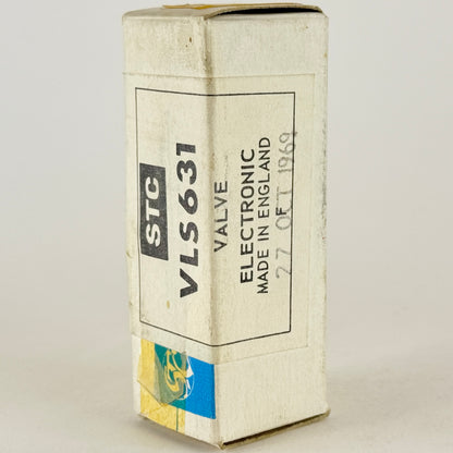 (1) STC Standard Telephone and Cable VLS631 Tube Thermal Relay Delay with Box