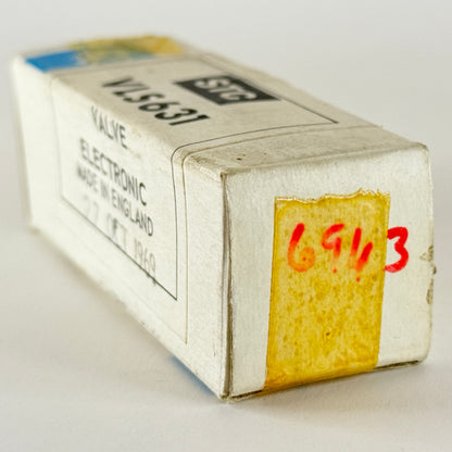 (1) STC Standard Telephone and Cable VLS631 Tube Thermal Relay Delay with Box