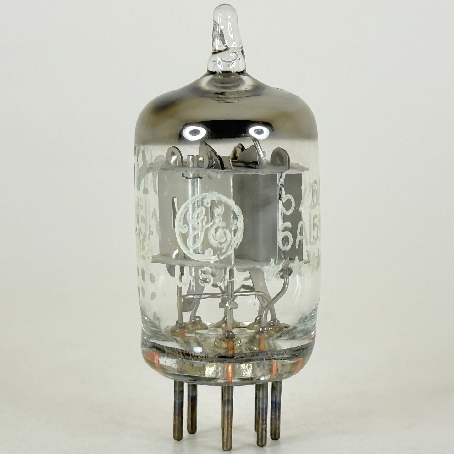 (1) Tested GE 5726 6AL5W Tube Five Star ☆☆☆☆☆ General Electric Code HE Diodes