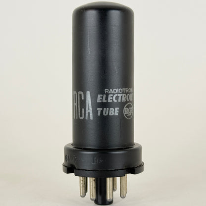 (1) Tested RCA 6AG7 Tube Date Code FG5 RCA Black Metal Power Pentode Vacuum Tube