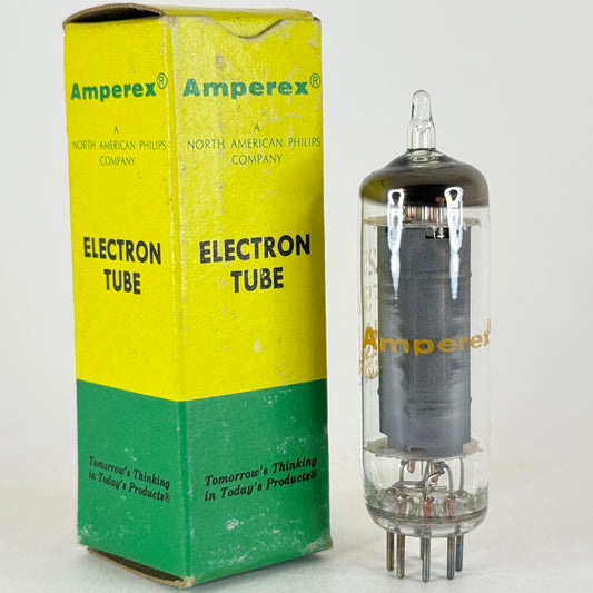 (1) Tested Very Strong Amperex 25F5A Tube with Box Code 71-28 Beam Power Tube