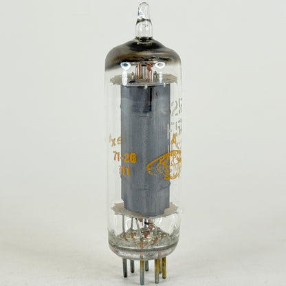 (1) Tested Very Strong Amperex 25F5A Tube with Box Code 71-28 Beam Power Tube