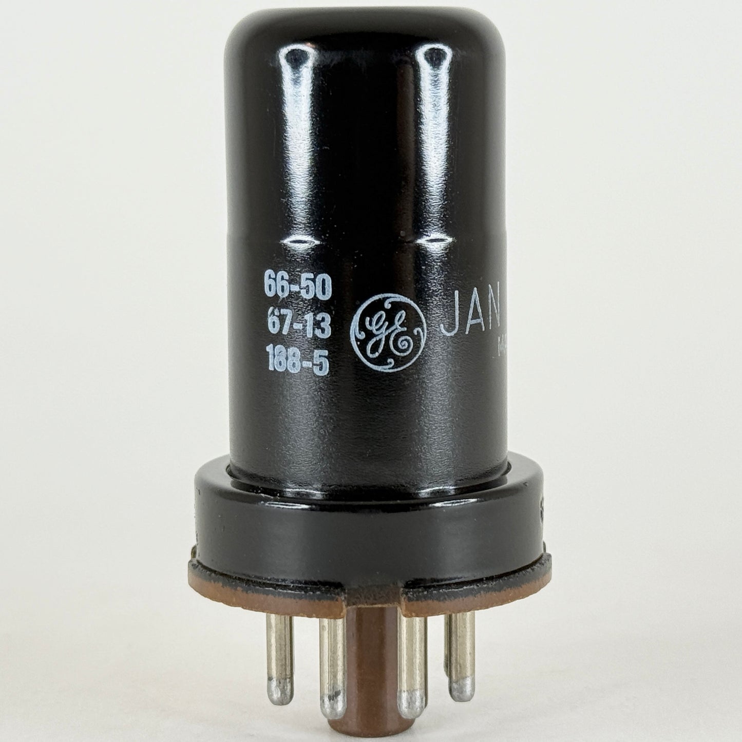 (1) Tested GE JAN 6SJ7Y Tube Date Code 66-50/67-13 Mil-Spec Pentode Vacuum Tube