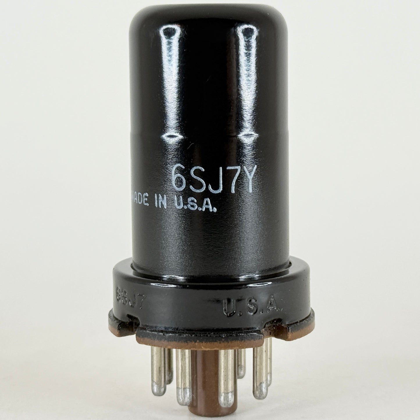 (1) Tested GE JAN 6SJ7Y Tube Date Code 66-50/67-13 Mil-Spec Pentode Vacuum Tube