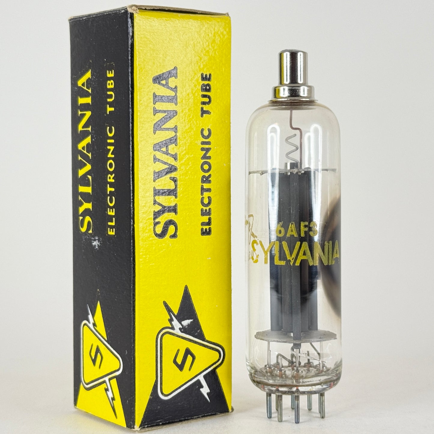 (1) Tested Strong Sylvania 6AF3 Tube with Original Box Half Wave Rectifier Tube