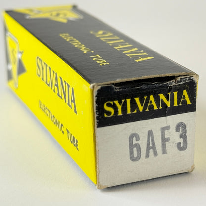 (1) Tested Strong Sylvania 6AF3 Tube with Original Box Half Wave Rectifier Tube