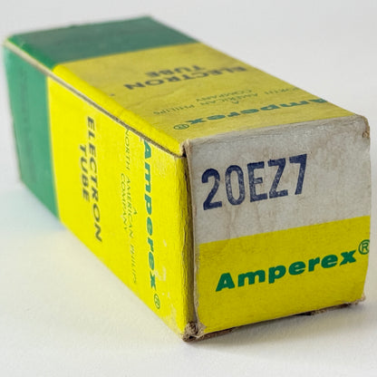 (1) Tested Amperex 20EZ7 Tube with Box Date Code 72-06 High Mu Twin Triode Tube