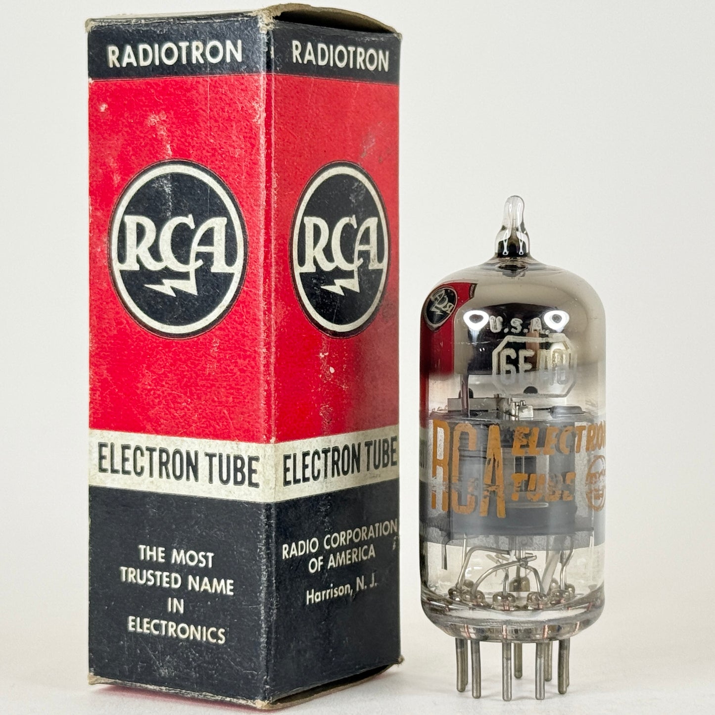 (1) Tested RCA 6EA8 Tube with Box Medium Mu Triode Sharp Cutoff Pentode Tube