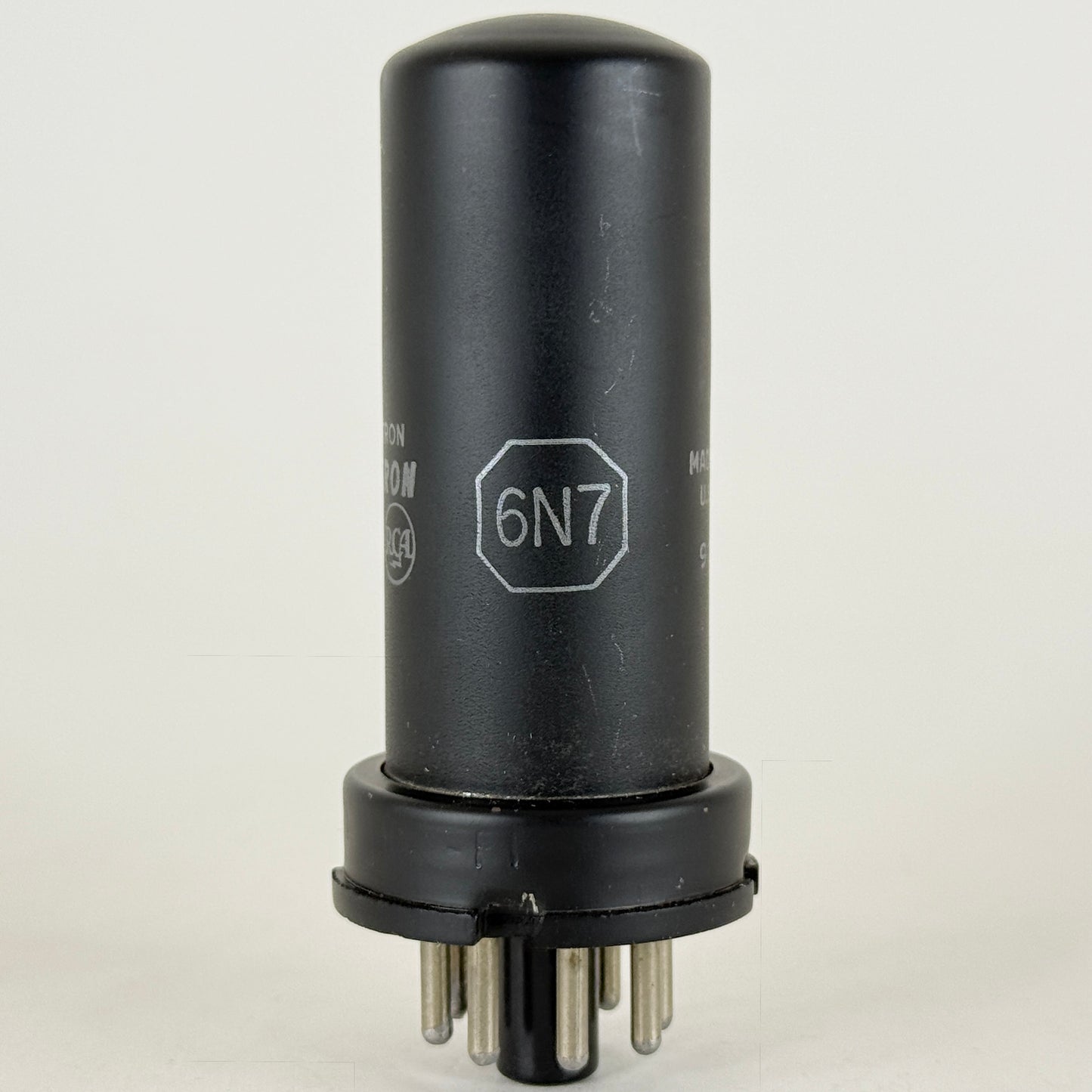 (1) Tested Balanced RCA 6N7 Tube Date Code 922 Medium Mu Twin Power Triode Tube