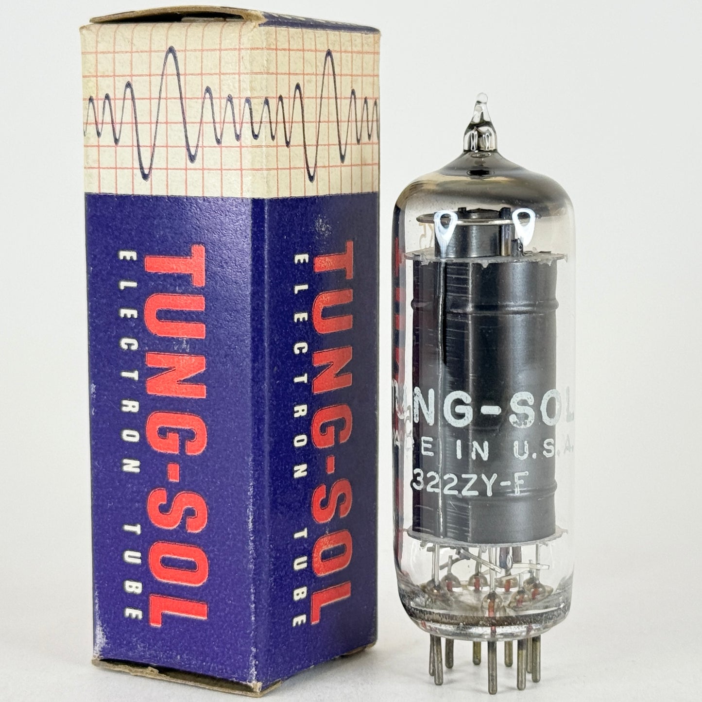 (1) Tested Tung Sol 12BK5 Tube with Box Date Code ZY-F Beam Power Pentode Tube