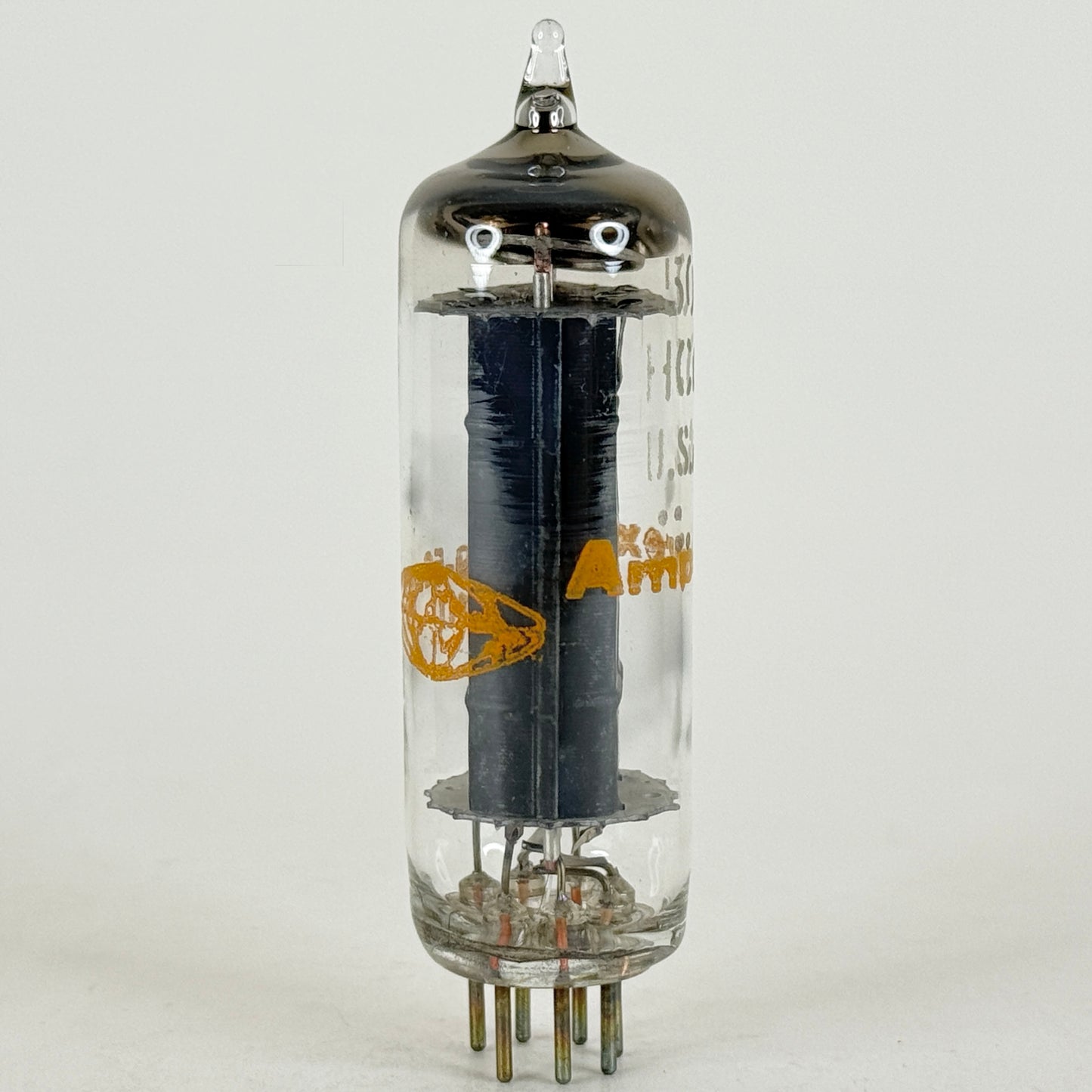 (1) Tested Very Strong Amperex 50HC6 Tube Date Code 69-52 Power Pentode Tube