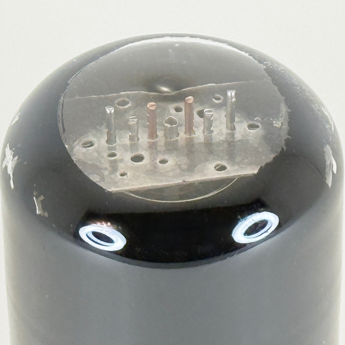 (1) Tested Ken Rad JAN CKR 6K6GT/G Tube Black Glass Code F5 6K6 GT G Tube