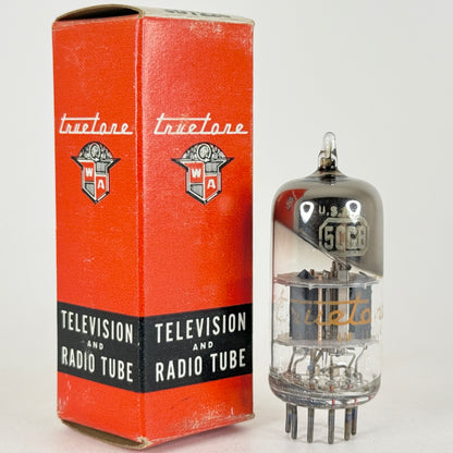 (1) Tested Truetone 5CG8 Tube with Box Date Code 6309 Triode Pentode Tube