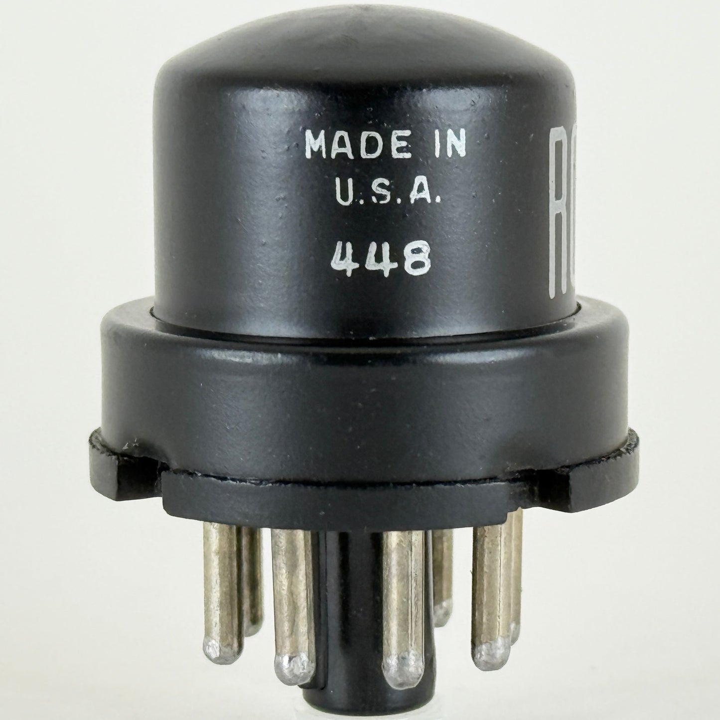 (1) Tested Balanced RCA 6H6 Tube Date Code 448 RCA 6H6 Twin Diode Metal Tube