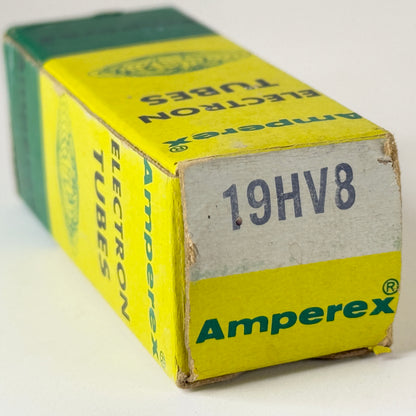 (1) Tested Amperex 19HV8 Tube with Box Date Code 69-52 Triode Pentode Tube