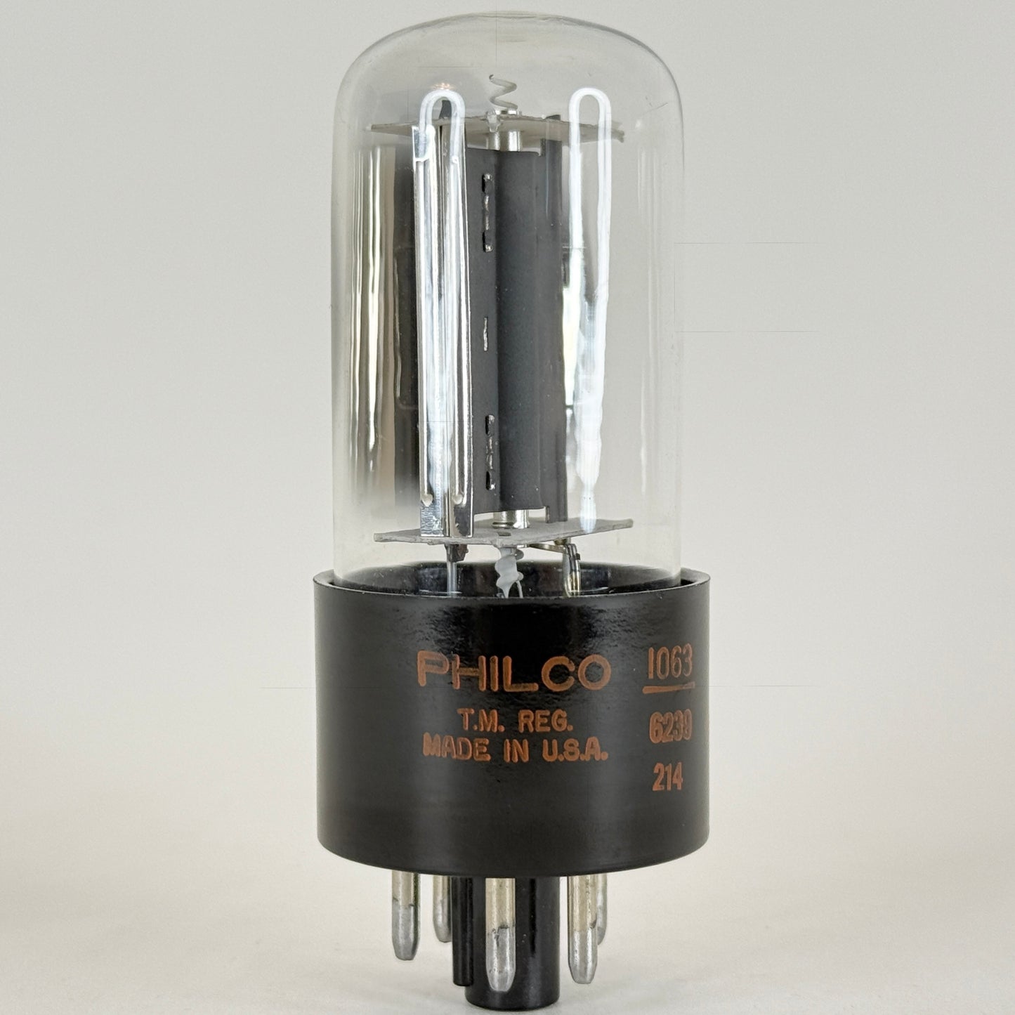 (1) Tested Philco 17AX4GTA Tube Date Code 6239 17AX4 GTA Diode Vacuum Tube